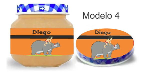 Rótulo Papinha + Adesivo Tampa -mogli