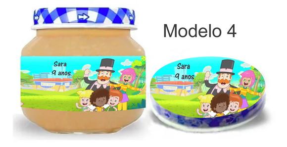 Rótulo Papinha + Adesivo Tampa -mundo Bita