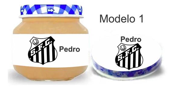 Rótulo Papinha + Adesivo Tampa -peixe