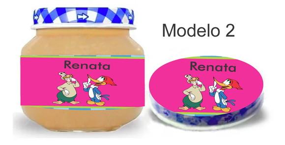Rótulo Papinha + Adesivo Tampa -pica Pau