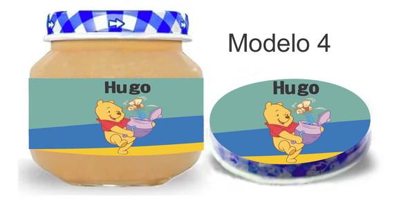 Rótulo Papinha + Adesivo Tampa -pooh