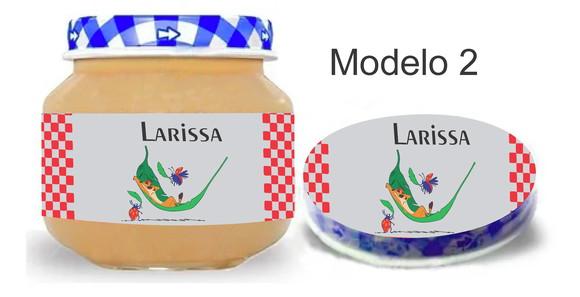 Rótulo Papinha + Adesivo Tampa -timão