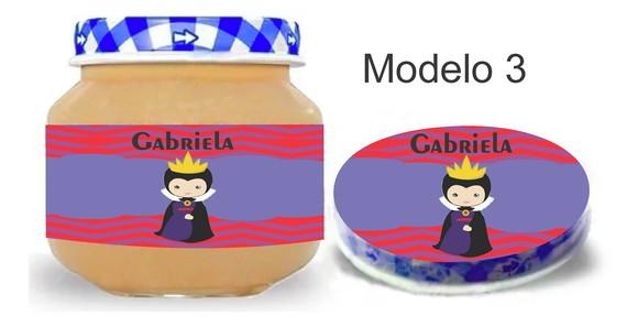 Rótulo Papinha + Adesivo Tampa -vilões