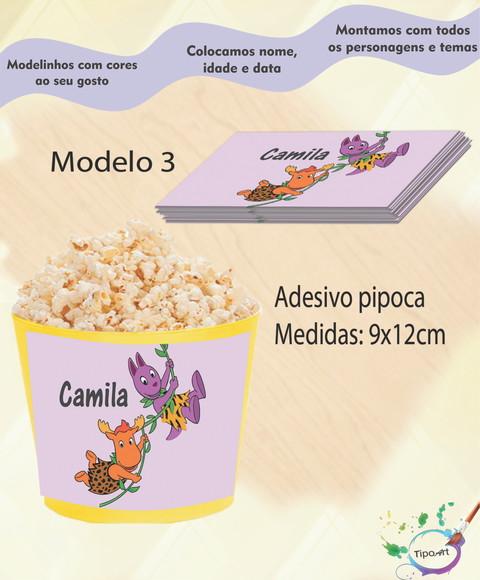 Rótulo para Balde de Pipoca-backyardigans