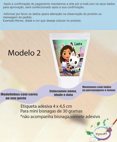 Rotulo para Bisnaga