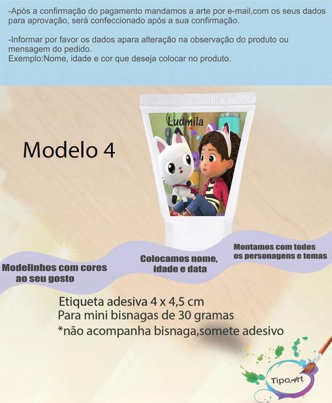 Rotulo para Bisnaga