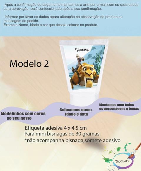 Rotulo para Bisnaga