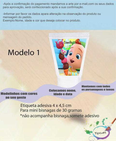 Rotulo para Bisnaga