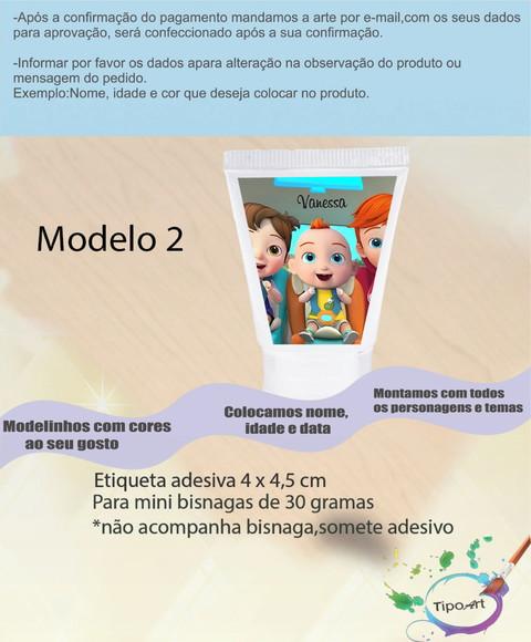 Rotulo para Bisnaga