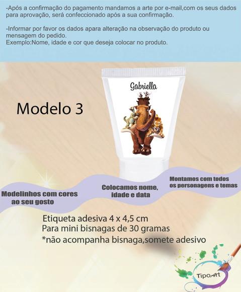 Rotulo para Bisnaga