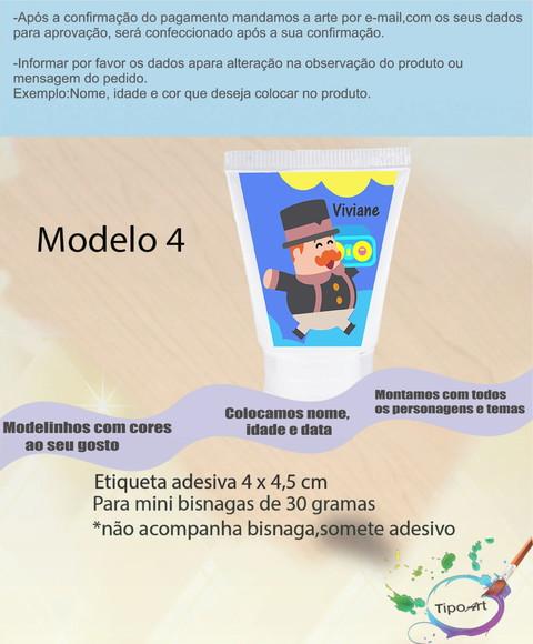 Rotulo para Bisnaga