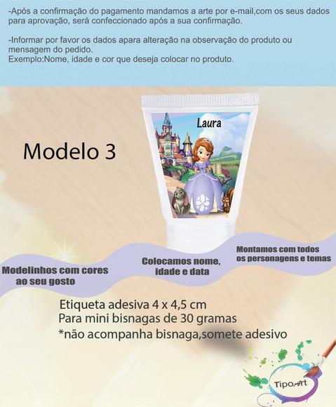 Rotulo para Bisnaga