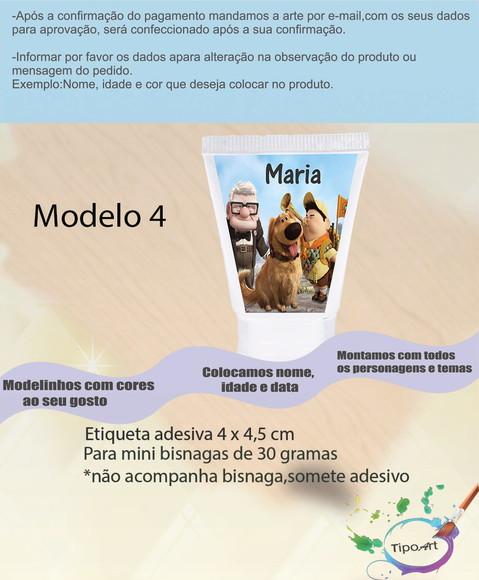 Rotulo para Bisnaga
