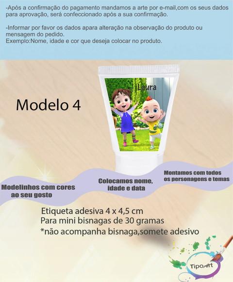 Rotulo para Bisnaga