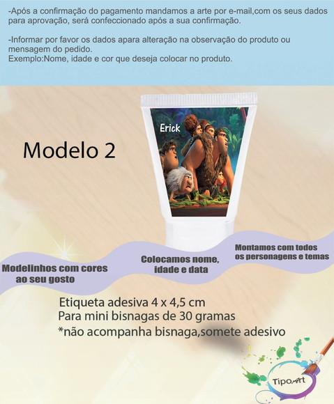 Rotulo para Bisnaga