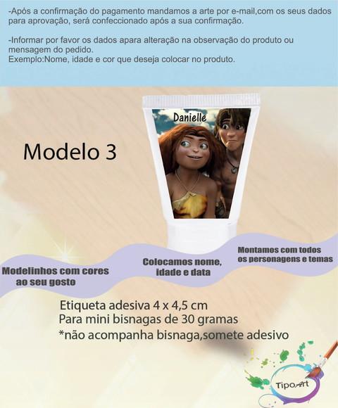 Rotulo para Bisnaga