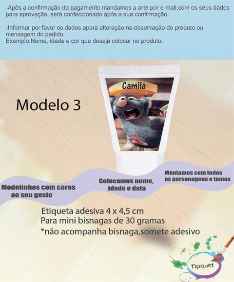 Rotulo para Bisnaga