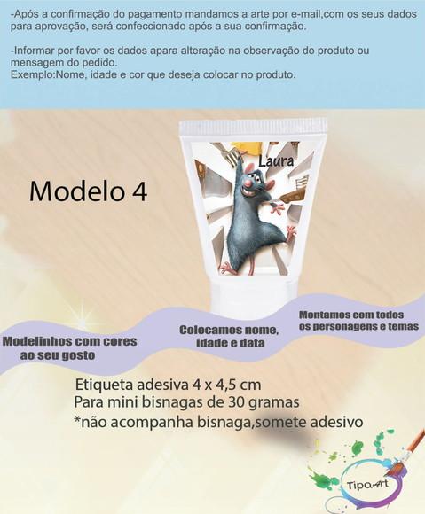 Rotulo para Bisnaga