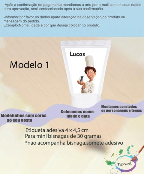 Rotulo para Bisnaga