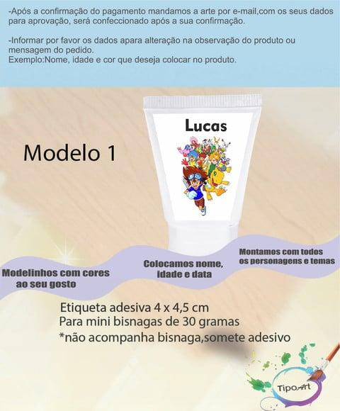 Rotulo para Bisnaga