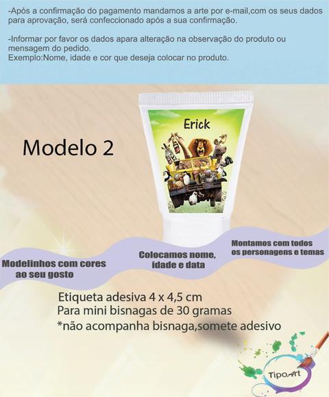Rotulo para Bisnaga