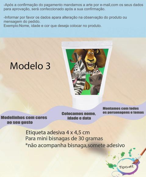 Rotulo para Bisnaga