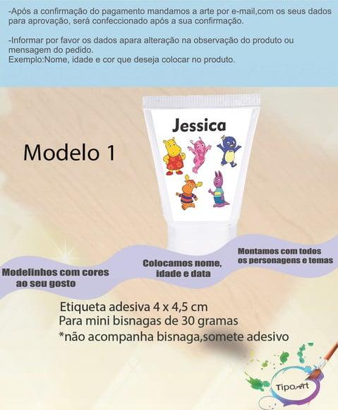 Rotulo para Bisnaga