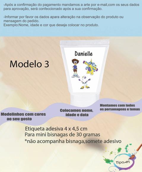 Rotulo para Bisnaga