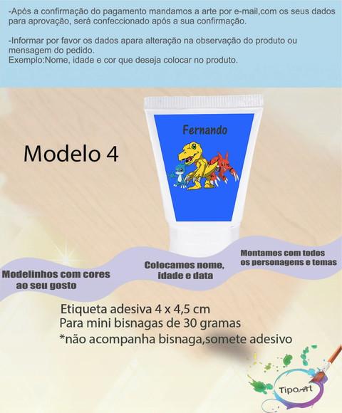 Rotulo para Bisnaga