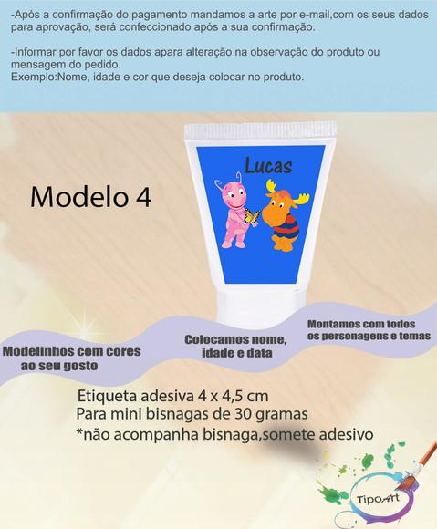 Rotulo para Bisnaga