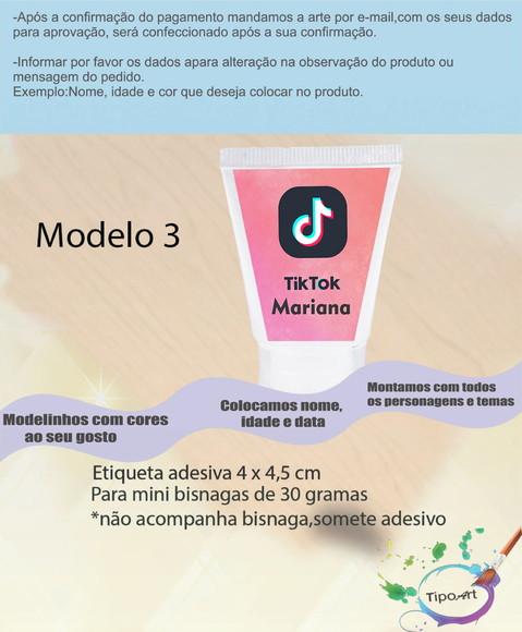 Rotulo para Bisnaga
