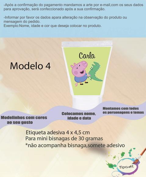 Rotulo para Bisnaga