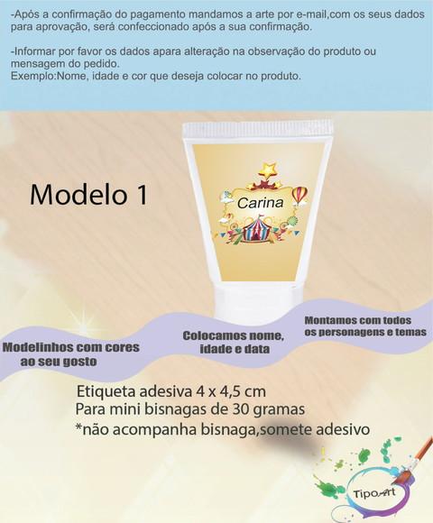 Rotulo para Bisnaga -circo