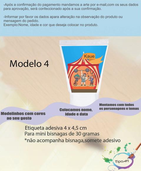 Rotulo para Bisnaga -circo