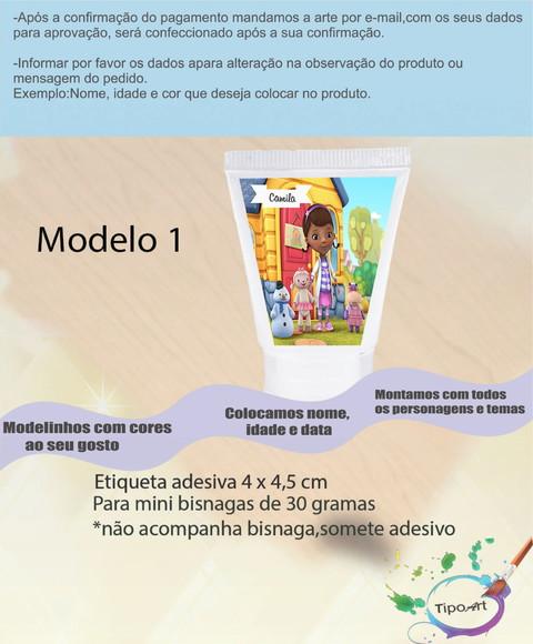 Rotulo para Bisnaga -doutora Brinquedos