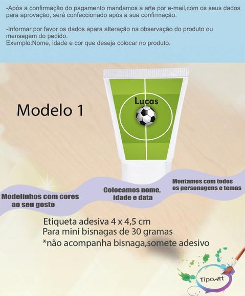 Rotulo para Bisnaga -futebol