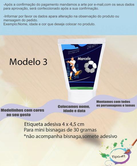 Rotulo para Bisnaga -futebol