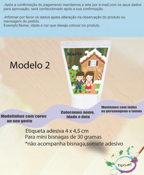 Rotulo para Bisnaga -joão e Maria