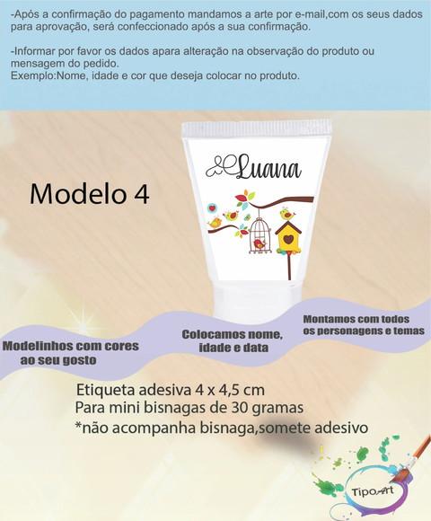 Rotulo para Bisnaga -jardim Encantado