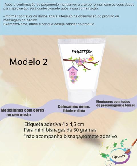Rotulo para Bisnaga -jardim Encantado