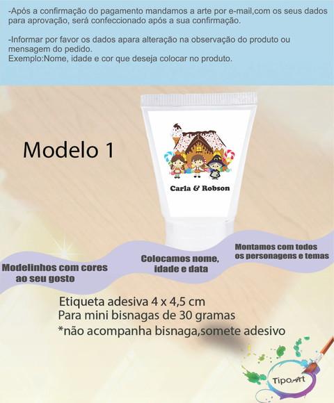 Rotulo para Bisnaga -joão e Maria