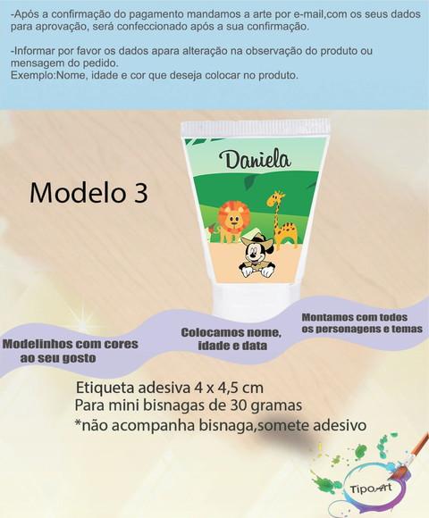 Rotulo para Bisnaga -mickey Safari
