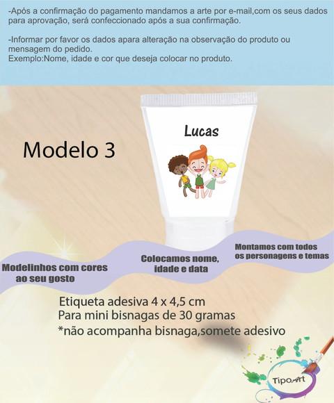 Rotulo para Bisnaga -mundo Bita