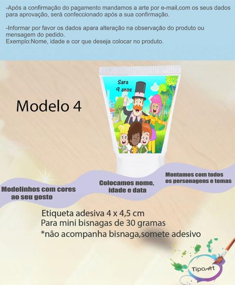 Rotulo para Bisnaga -mundo Bita