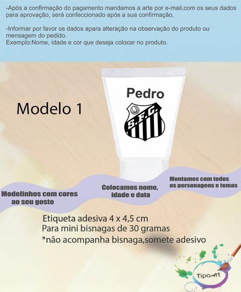 Rotulo para Bisnaga -peixe