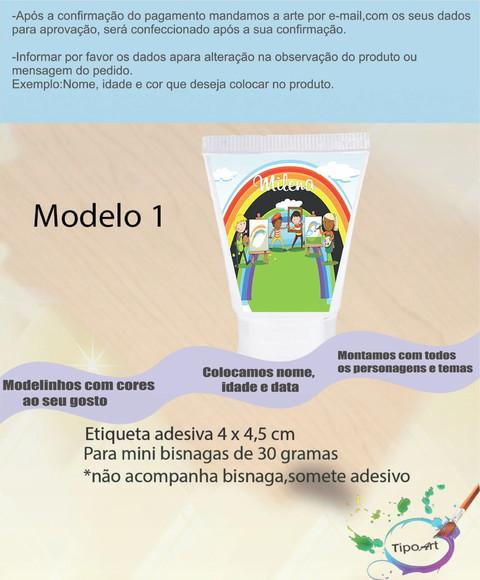 Rotulo para Bisnaga -pintando o 7