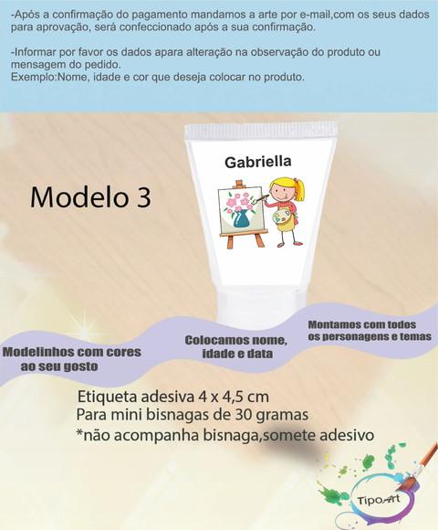 Rotulo para Bisnaga -pintando o 7