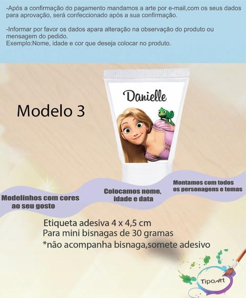 Rotulo para Bisnaga -rapunzel