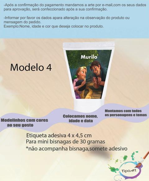 Rotulo para Bisnaga -rapunzel