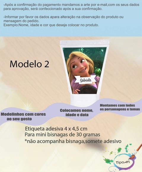 Rotulo para Bisnaga -rapunzel